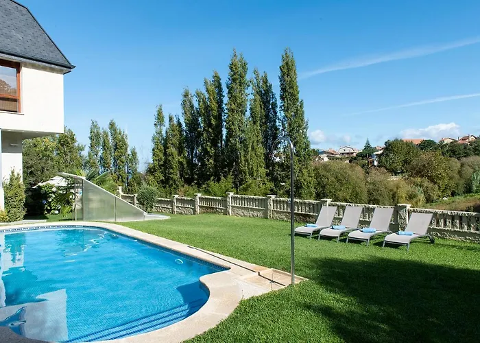 Villa Casa El Castanal Con Piscina Privada Vigo