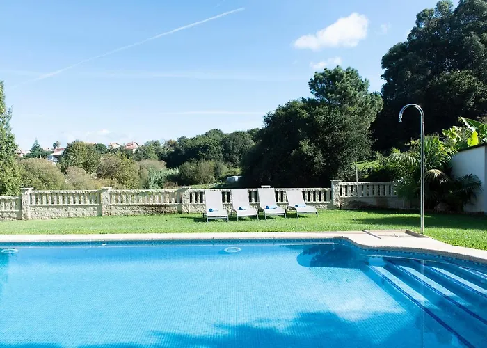 Casa El Castanal Con Piscina Privada * Vigo
